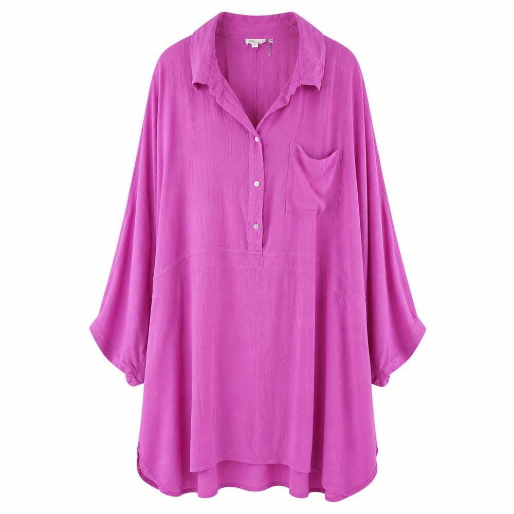 Elan Long Sleeve Cover-Up Tunic Size Large